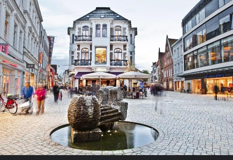 Hafenperle Ferienwohnung Am Alten Stadthafen In Oldenburg - Zentrale City Lage Zewnętrze zdjęcie